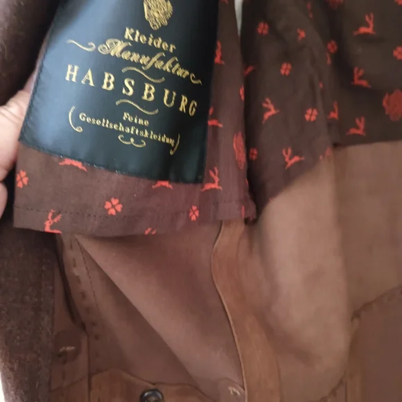 Lambskin Suede Midi Coat By HABSBURG 6 - Picture 4 of 11